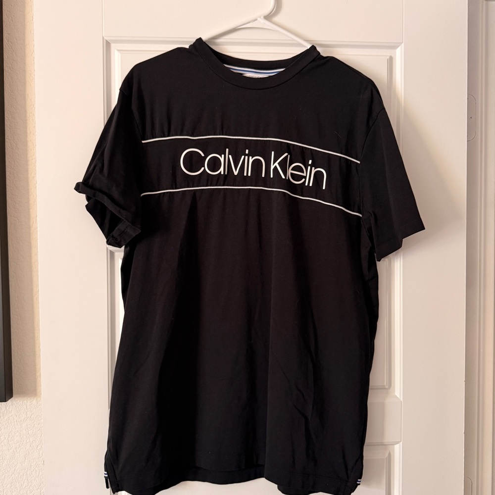 Calvin Klein Black Short Sleeve Tee
